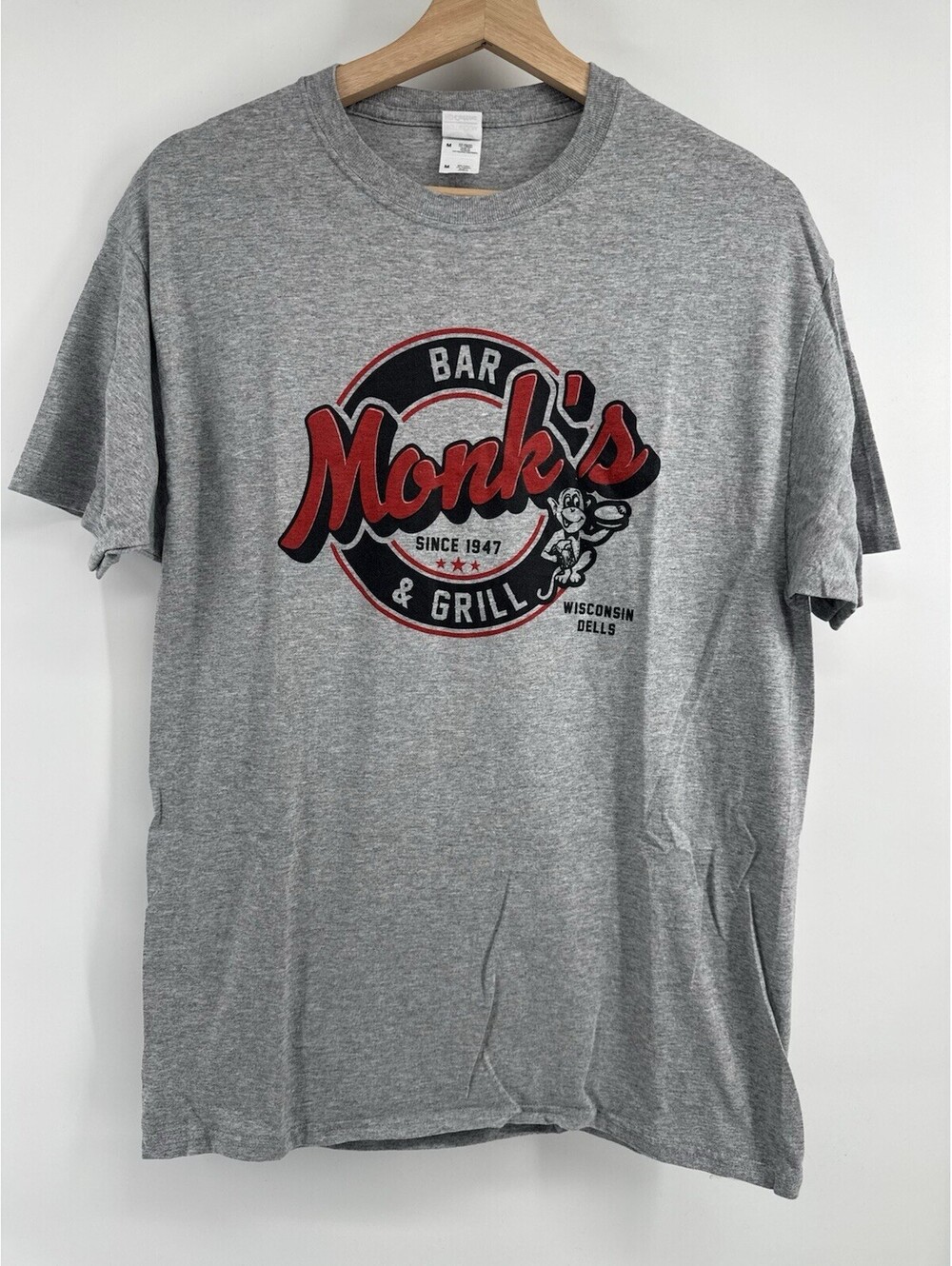 Monk's Bar & Grill Wisconsin Dells Men’s Shirt Size M